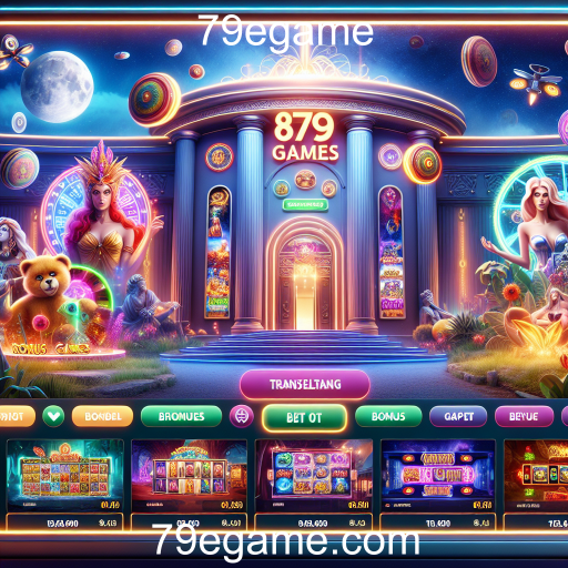 Descubra a Categoria de Jogos de Bônus no 79egame